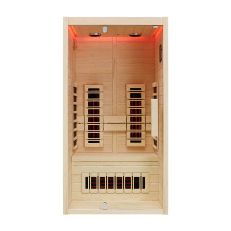 Инфракрасная сауна Mexda WS-1809 красный кедр 1500*1000*1900